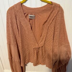 Urban Outfitters Women's Pink Top